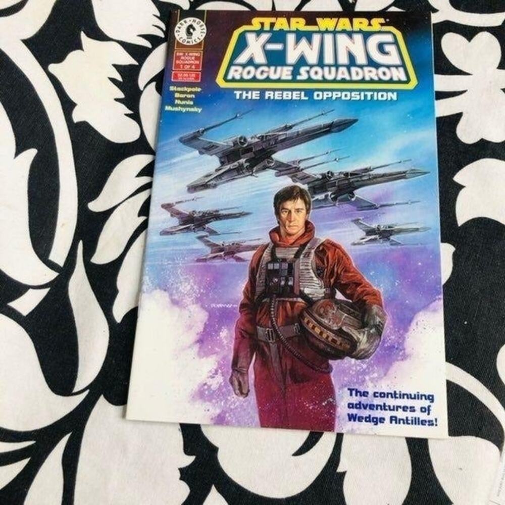 Star Wars X-Wing Rogue Squadron The Rebel Opposition #1. Wedge Antilles